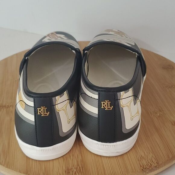 Lauren Ralph Lauren Jinny Slip on Loafer Style Sneaker Women's Size 9.5 - Picture 6 of 10
